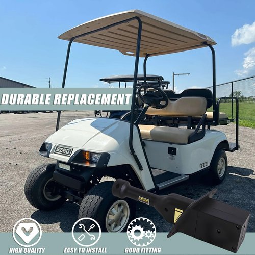 EZGO TXT Medalist 36V PowerWise Charger Receptacle with Handle Plug Fits Electric 1996 UP Golf Cart 73345-G01&73063-G01 Reliable Charging Solution for Golf Carts