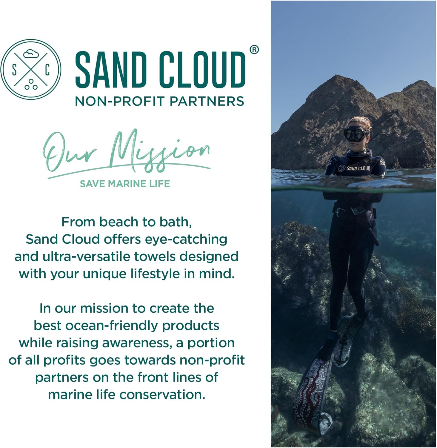 Sand Cloud Oversized Turkish Beach Towel - 100% Certified Cotton, Quick-Dry & Sand-Free | Ideal for Pool, Yoga, Picnic & Travel