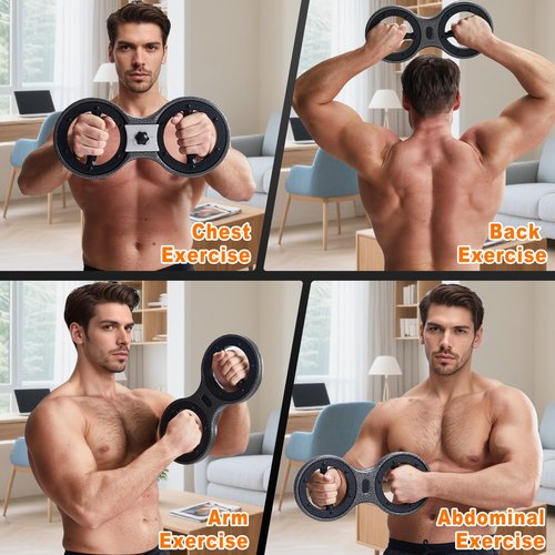 HOTSWEAT Burn Machine, Adjustable Rotator Machine, Arm Workout Equipment wirh 360 Degree Rotation, Arm Exerciser Forearm Strength Trainer for Home Gym
