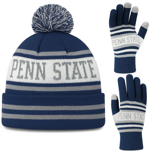 Vintage Classic Skull Cap Beanie Hat with Gloves Cuffed Winter Hat Knit Comes Gifts for Men Women Fans