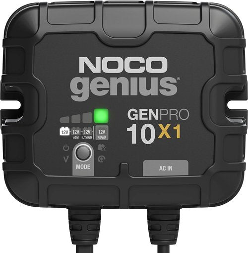NOCO Genius GENPRO10X1 Onboard Battery Charger - 10A, Waterproof 12V Marine Charger with Overcharge Protection & Temperature Compensation