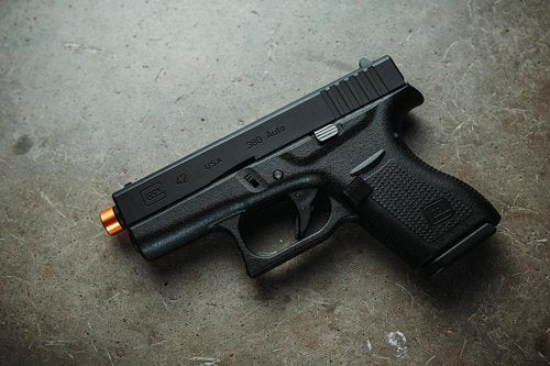 Elite Force Glock G42 Airsoft Gun - Sub-Compact GBB Blowback Pistol in Black Finish