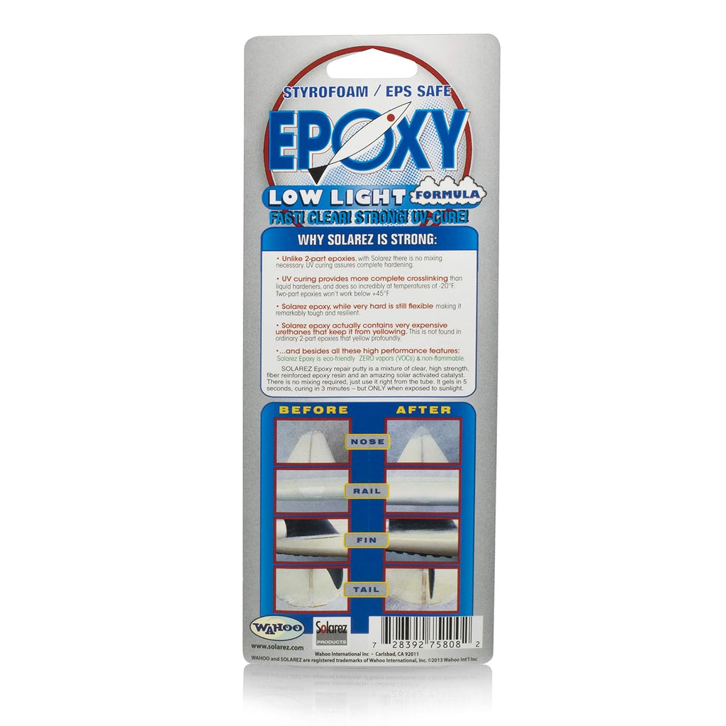 Solarez Epoxy - Low Light Formula for Superior Bonding | Ideal for All Your Repair Needs