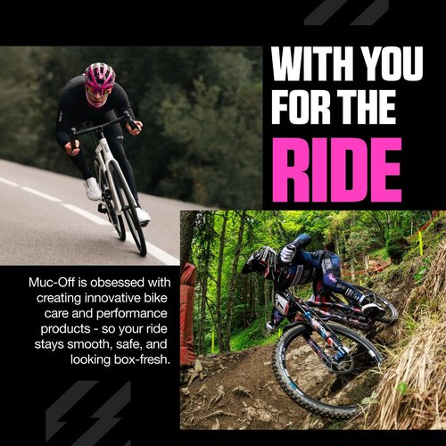 Muc-Off High Performance Waterless Bike Wash 750ml (Pack of 1) | Spray & Wipe Bike Cleaner | No Water Needed | Safe on Carbon Fibre | Cleans & Polishes with a Streak-Free Finish