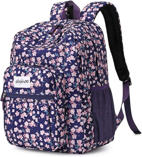 Abshoo Classical Basic Travel Backpack - Water Resistant Bookbag for School | Stylish & Durable