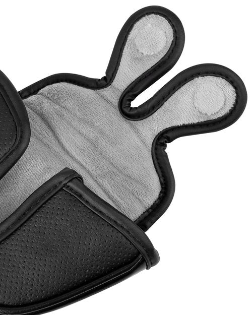 Big Teeth Golf Mallet Putter Cover Headcover Club Protector Magnetic Closure Compatible with Scotty Cameron Taylormade Odyssey 2 Ball Odessey Backstryke Center Shaft Putter Club (Only Putt)