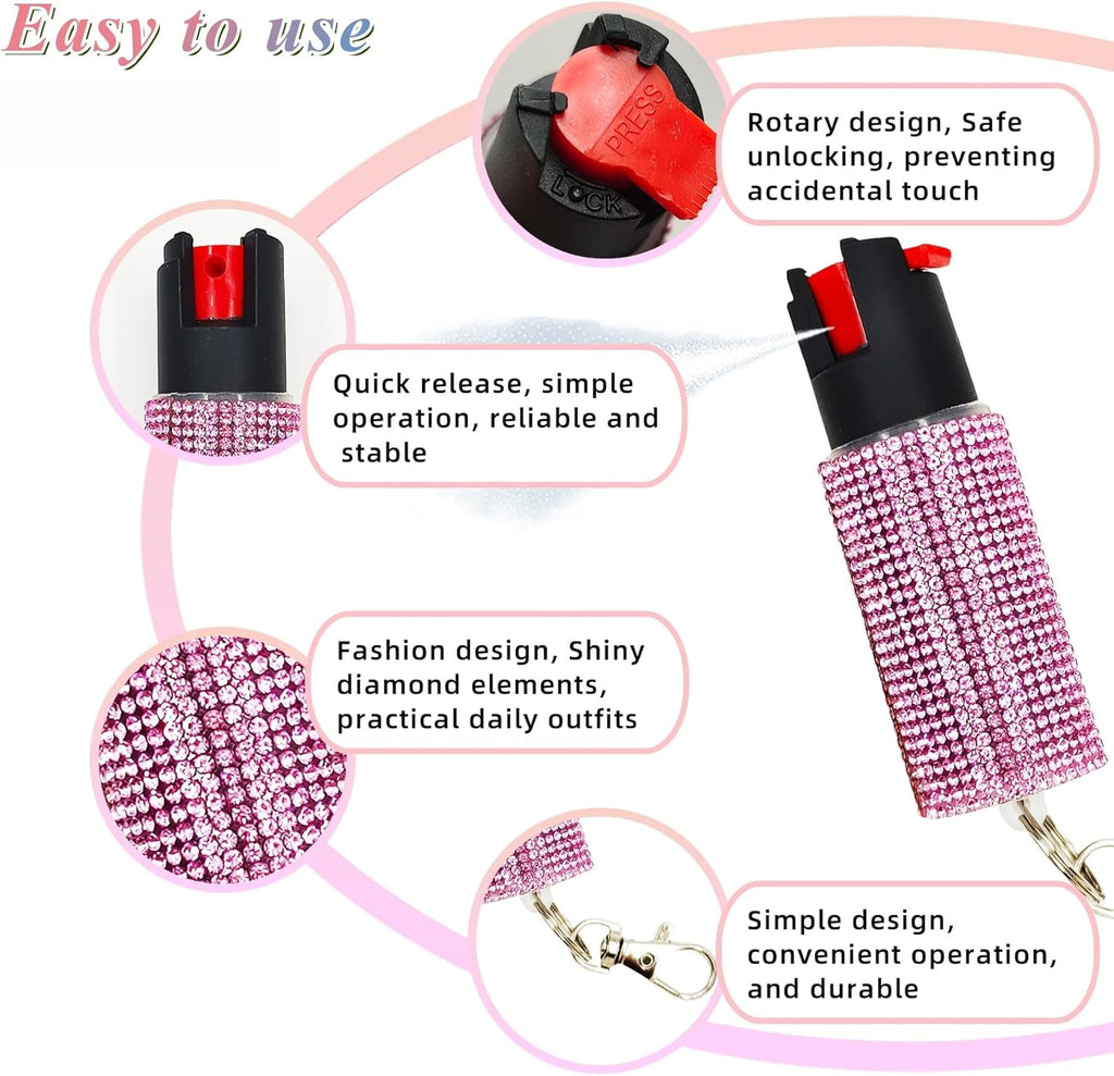 Skiennix Gift Keychain Set - Stylish Wrist Strap, Heart Accessory, Petal Decor & Pom Pom