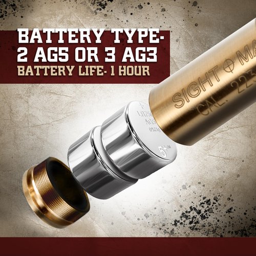Sightmark .223, 5.56x45 NATO Boresight with Red Laser