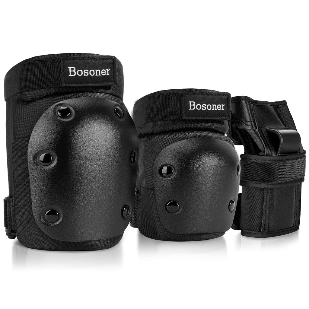 Skiennix Protective Gear Set - Knee & Elbow Pads for Kids, Youth & Adults | Ideal for Skating, Cycling & Biking