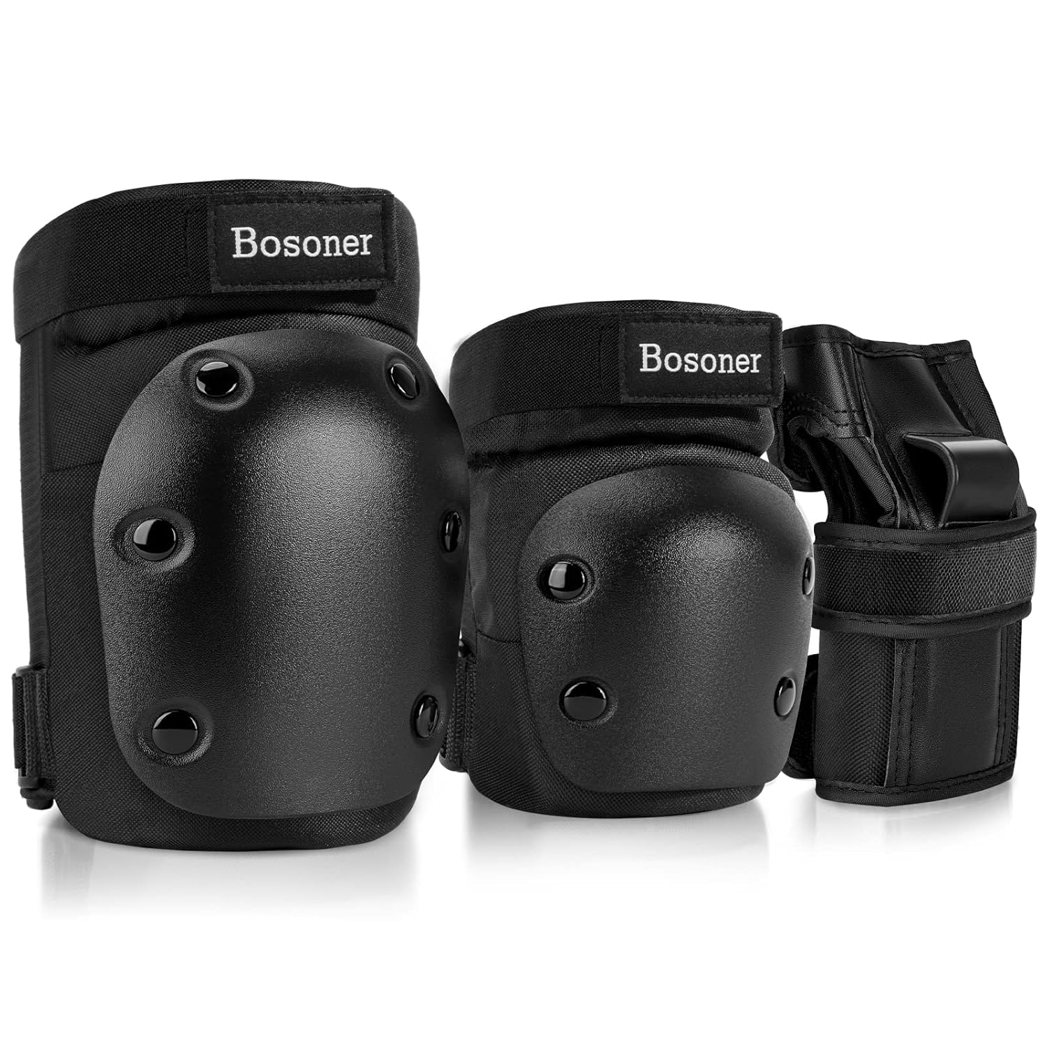 Skiennix Protective Gear Set - Knee & Elbow Pads for Kids, Youth & Adults | Ideal for Skating, Cycling & Biking