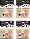 Beistle Playing Card Picks - 200 Pieces, 2.5" Colorful Party Supplies for Fun Events