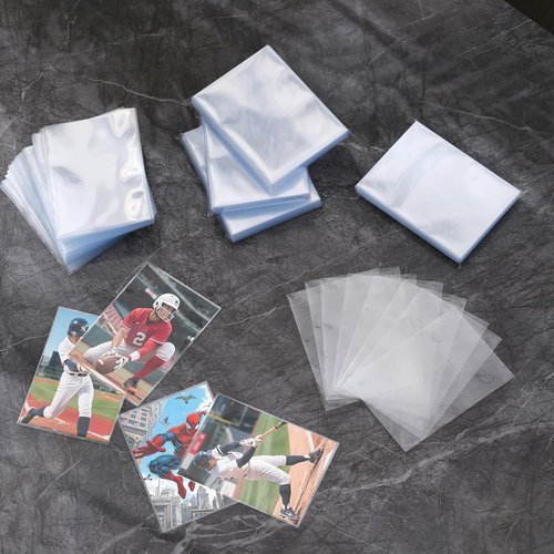 Empsun 600 Count Clear Penny Sleeves - Soft Protectors for Standard Trading Cards, Sports Cards & TCGs