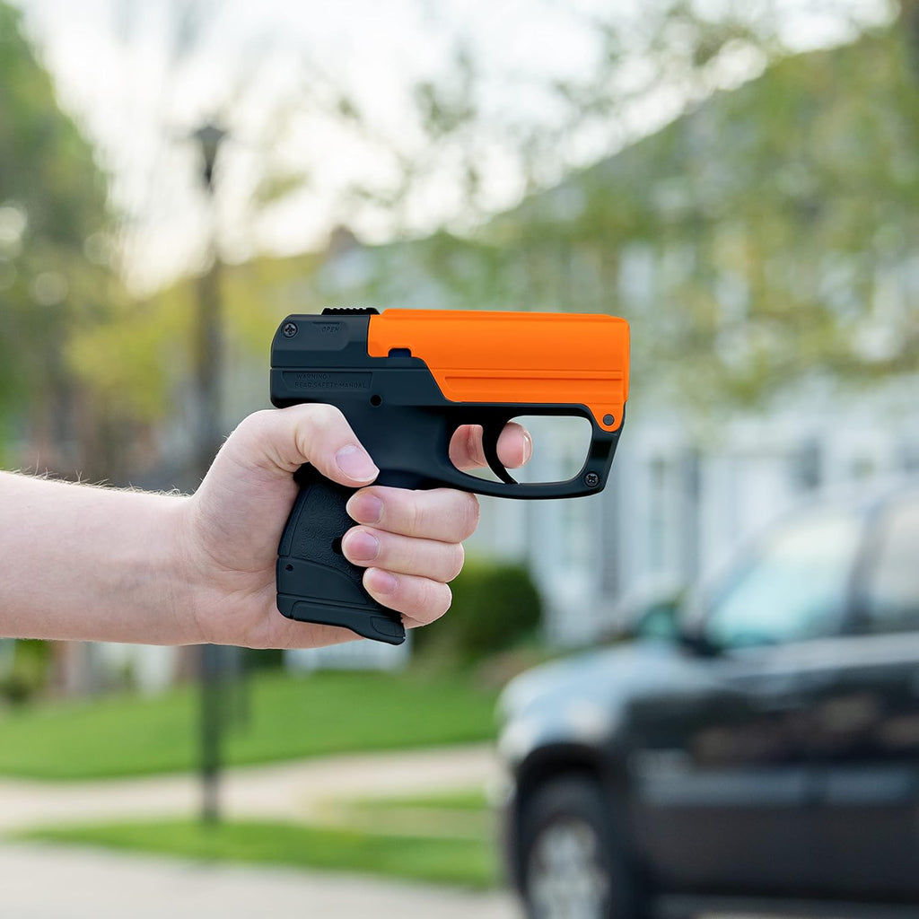 SABRE Aim and Fire Pepper Gel - Safer Deployment System with 15-Foot Range | Easy Grip Design
