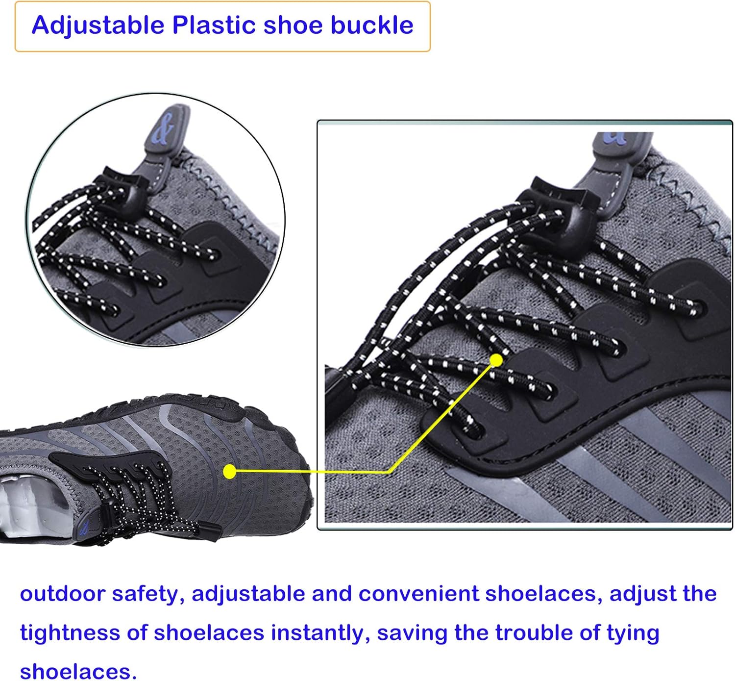 Skiennix Water Shoes - Quick Dry Barefoot Aqua Shoes for Men & Women | Ideal for Beach, Pool, Hiking, and Yoga