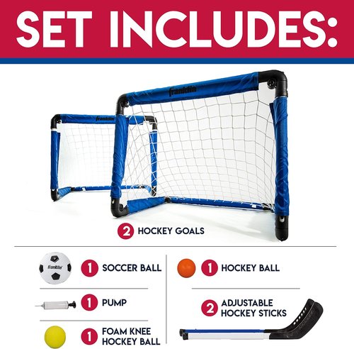 Franklin Sports 3-In-1 Indoor Sport Set - Versatile Fun for Kids | Perfect for Family Game Nights