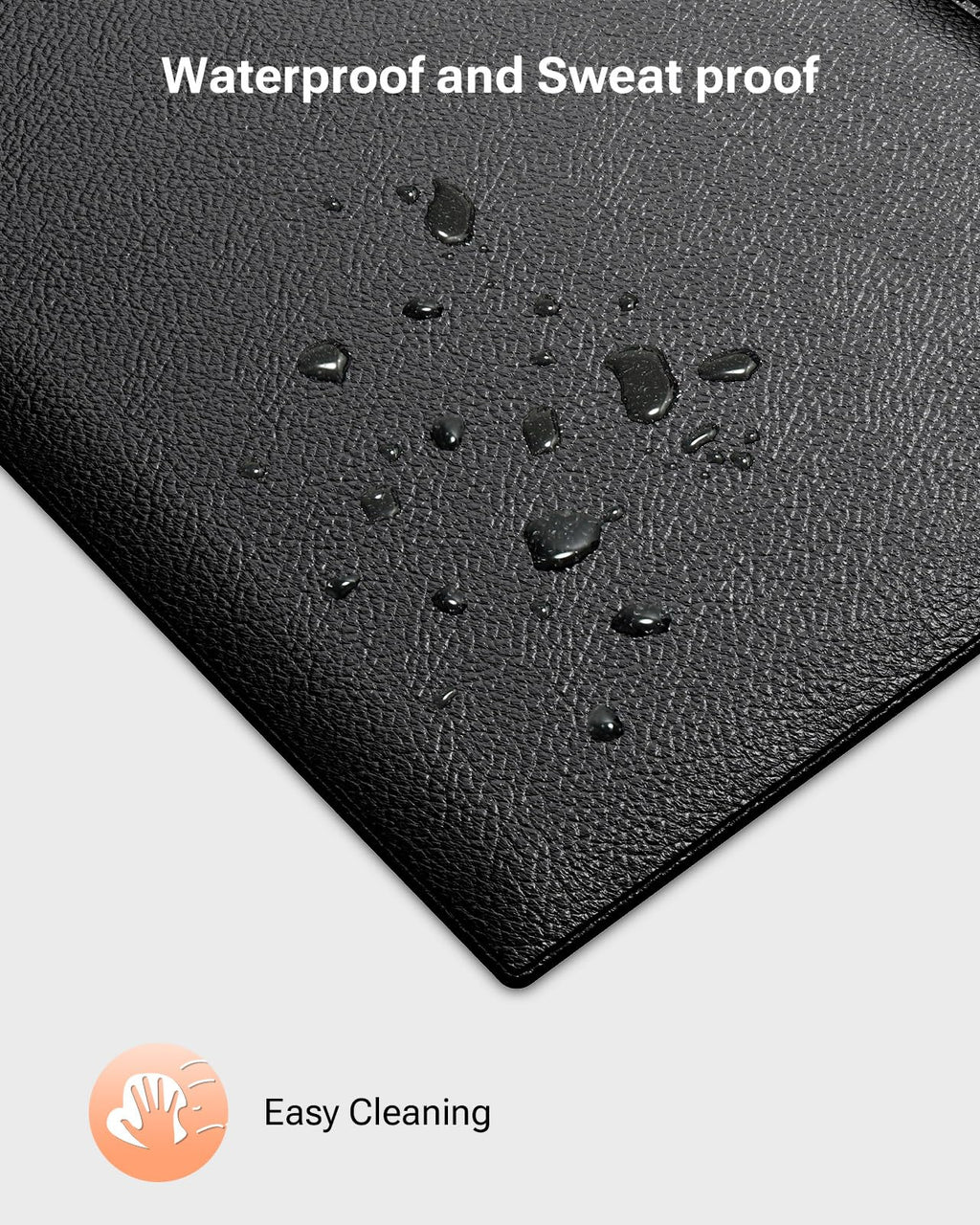 UREVO Foldable Treadmill Mat,Treadmill Mat for Carpet &Hardwood Floors ，Mat for Under Walking Pad on Carpet, Hardwood Floors Protectior, Non-Slip, Waterproof, Noise Shock Absorption