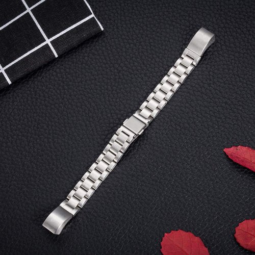 Greeninsync Compatible with Fit Bit Alta HR Bands and Fit Bit Alta Bands,Stainless Steel Jewelry Bracelet Band for Fit Bit Alta HR and Fit Bit Alta Smartwatch Fitness Tracker for Women Men