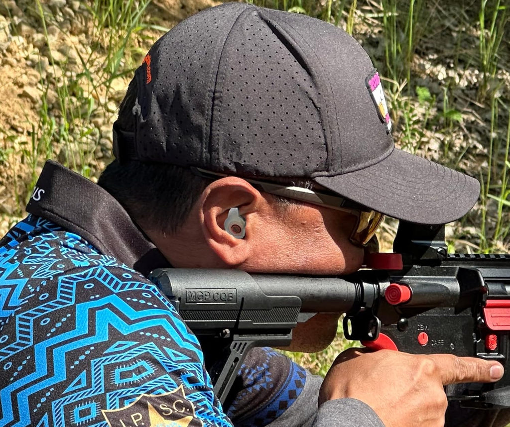 Regine Switzerland Shooting Ear Plugs - 30 dB NRR Impulse Noise Reduction | Reusable Silicone for Outdoor Shooting & Hunting