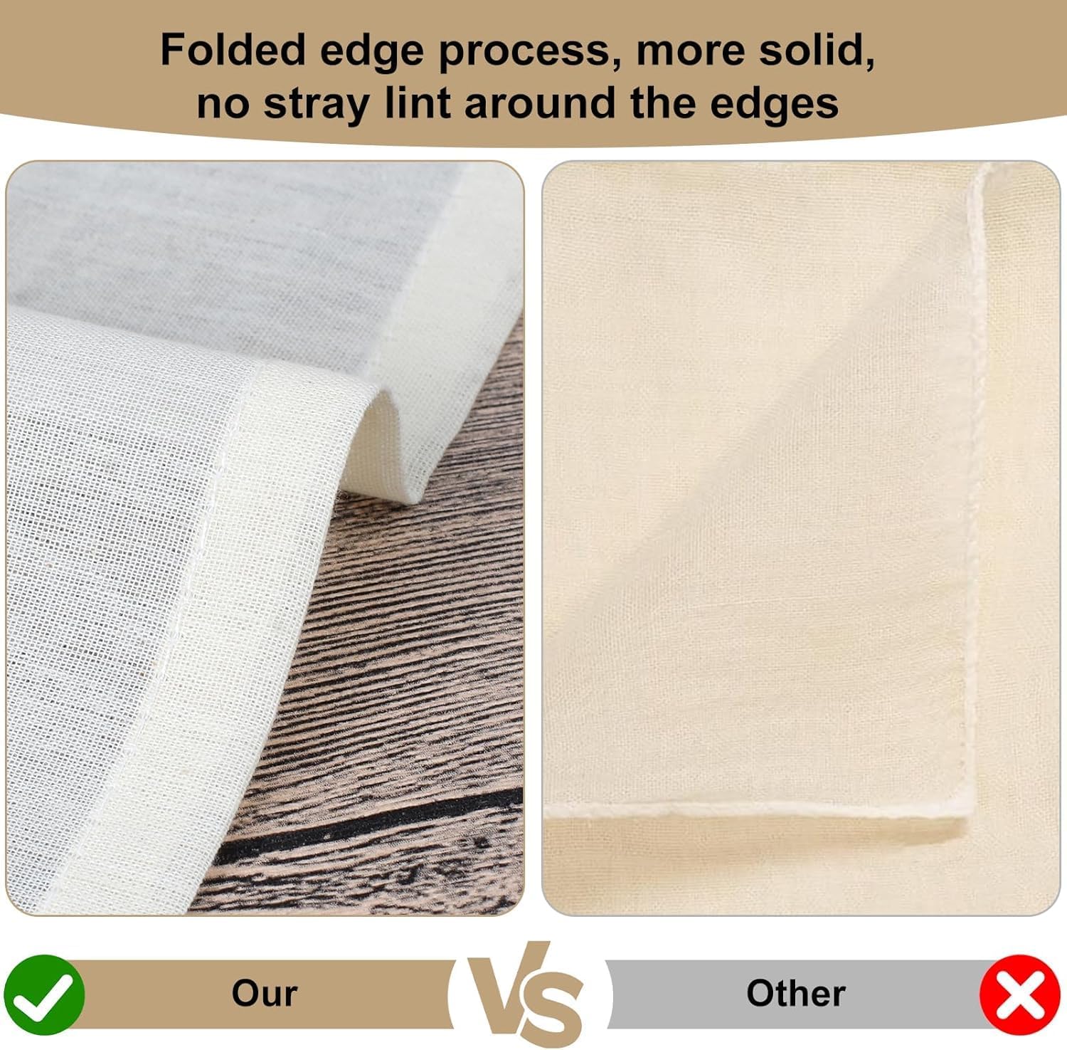 Skiennix Reusable Cheesecloth - Grade 100, 20x20 Inch Unbleached Cotton Strainer for Cooking & Baking
