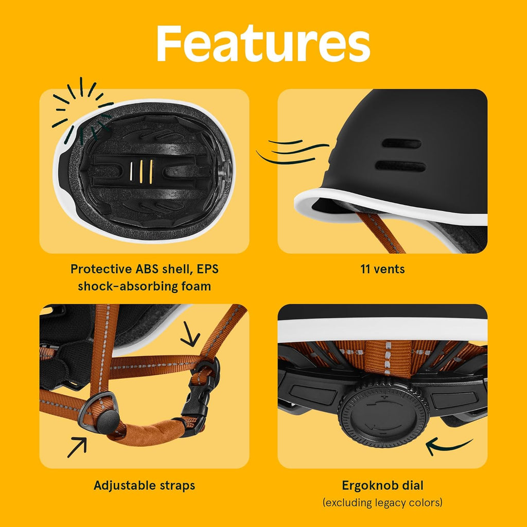 Retrospec Remi Adult Bike Helmet - Adjustable Bicycle Helmet for Commuting & Road Biking
