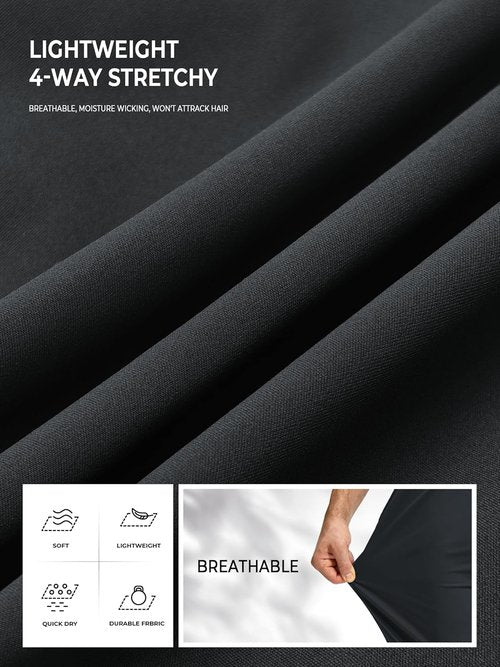 NORTHYARD Men's Joggers - Lightweight Athletic Pants with Zipper Pockets for Running & Workouts