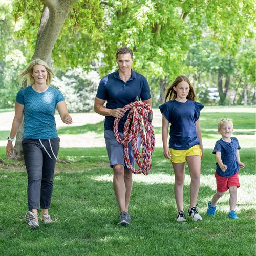 Squirrel Products 30’ Tug of War Rope - Active Outdoor Fun for All Ages