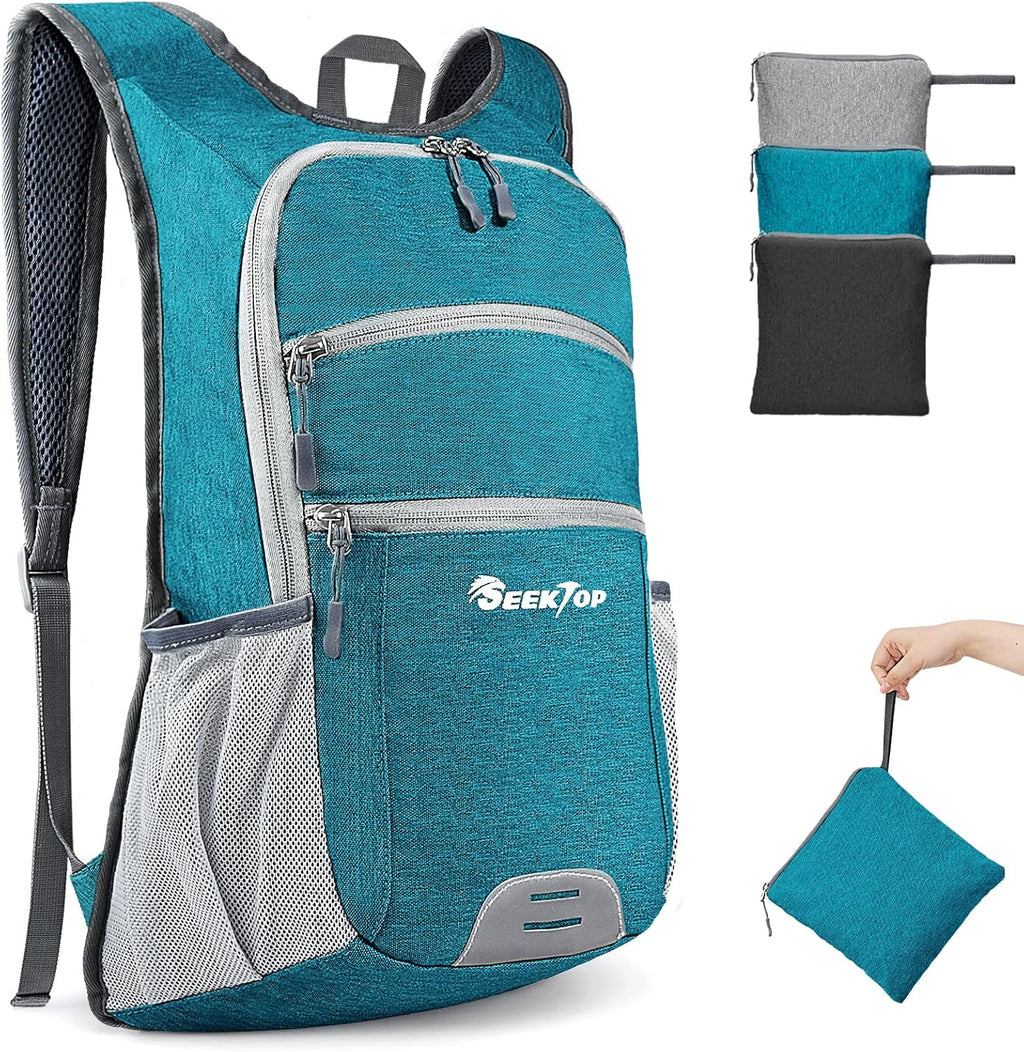 Seektop 20L Hiking Backpack - Ultra Lightweight Waterproof Travel Bag | Foldable Day Pack for Outdoor Adventures