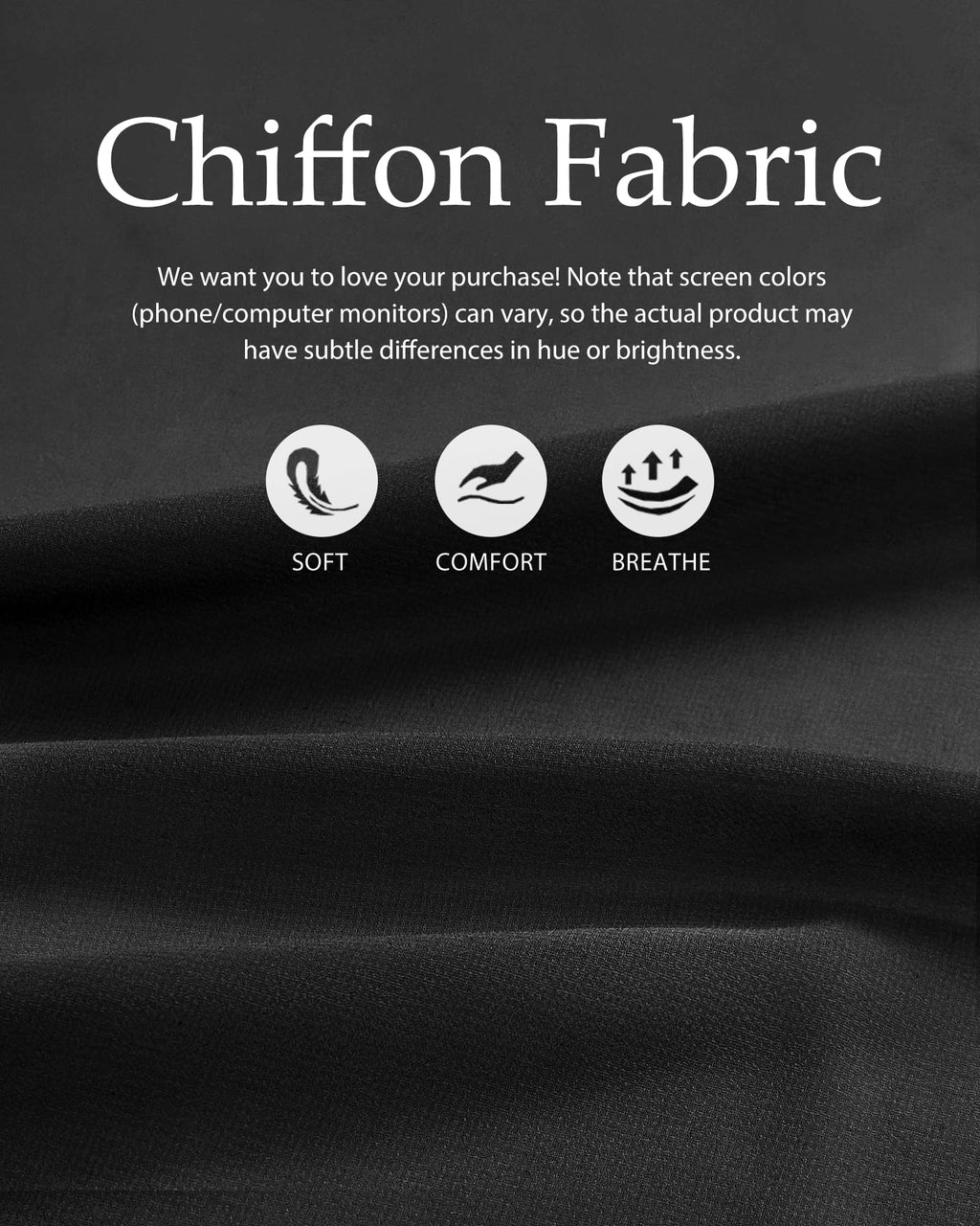 CHICGAL Women's Shawls and Wraps for Wedding Bridal Bridesmaid Evening Dress Scarf Long Scarves (Black)