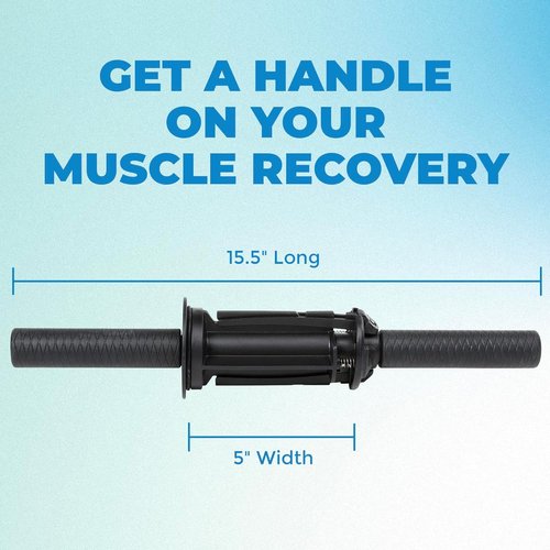 Chirp Focus Muscle Roller Handle - Deep Tissue Massager for Neck, Shoulder & Back Pain | 15.5" (39cm)
