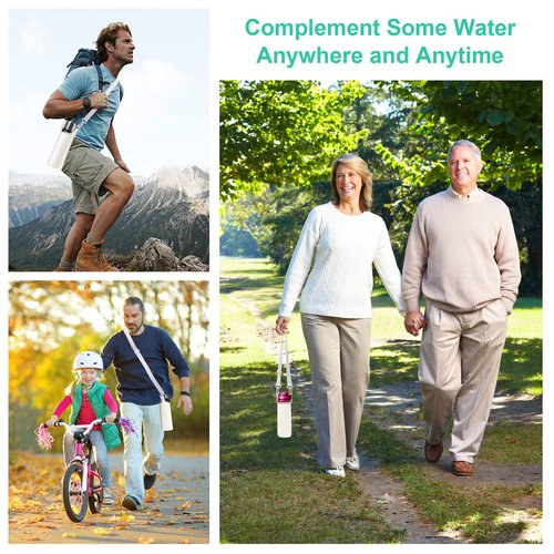 Piklodo Sublimation Blanks Water Bottle Carriers Bag 26oz Insulated Neoprene Water Bottle Holder Sleeve Tumbler Blank Pouch Cover for 750ml with Adjustable Strap for Adult Kids