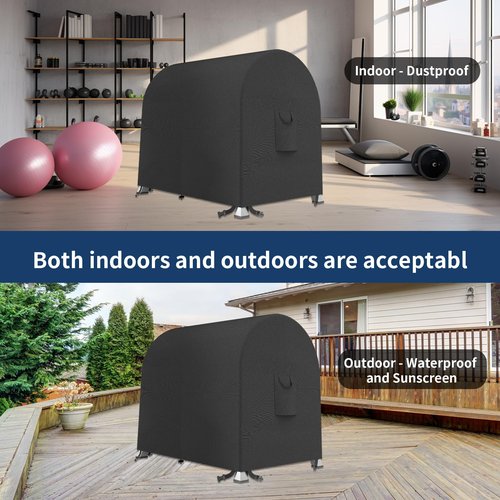 Weight Rack Cover for Home Gym Dumbbells Squat Rack Cover A-Frame Dumbbell Rack - Waterproof and Dustproof Oxford Cloth for Home Gym Dumbbell Set Brackets