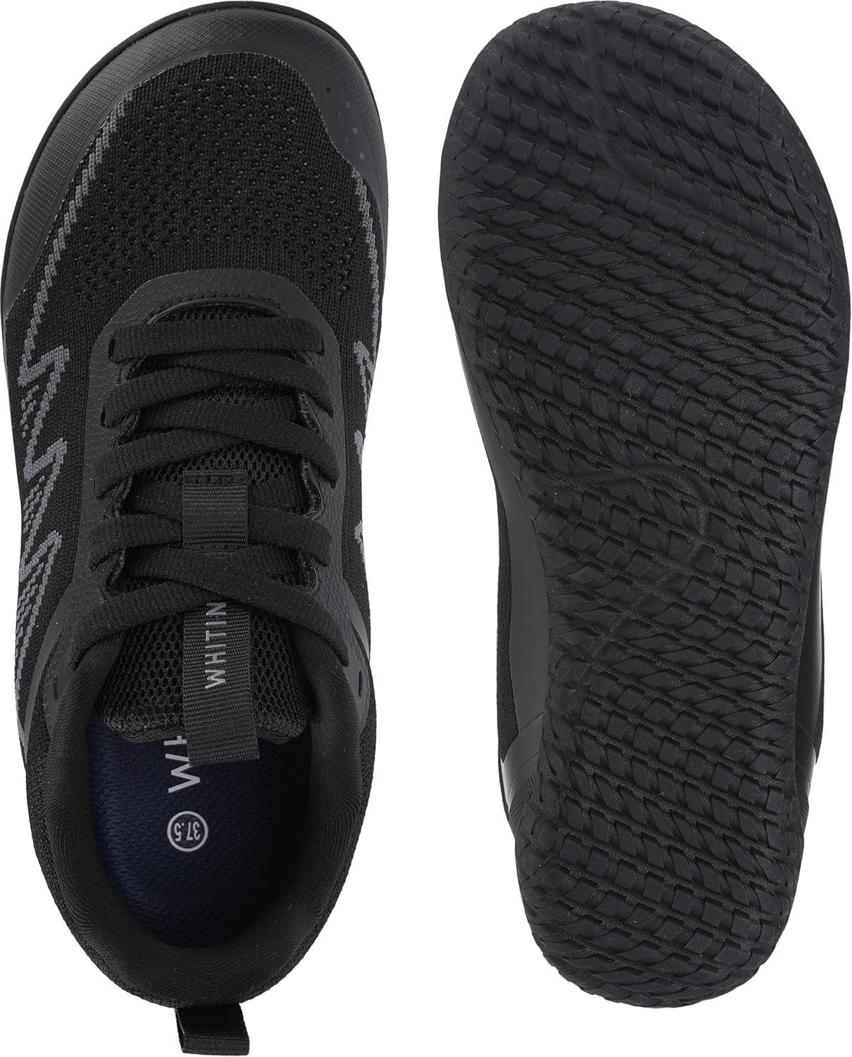 WHITIN Women's Barefoot Sneakers - Comfortable Wide Toe Box Athleisure Shoes