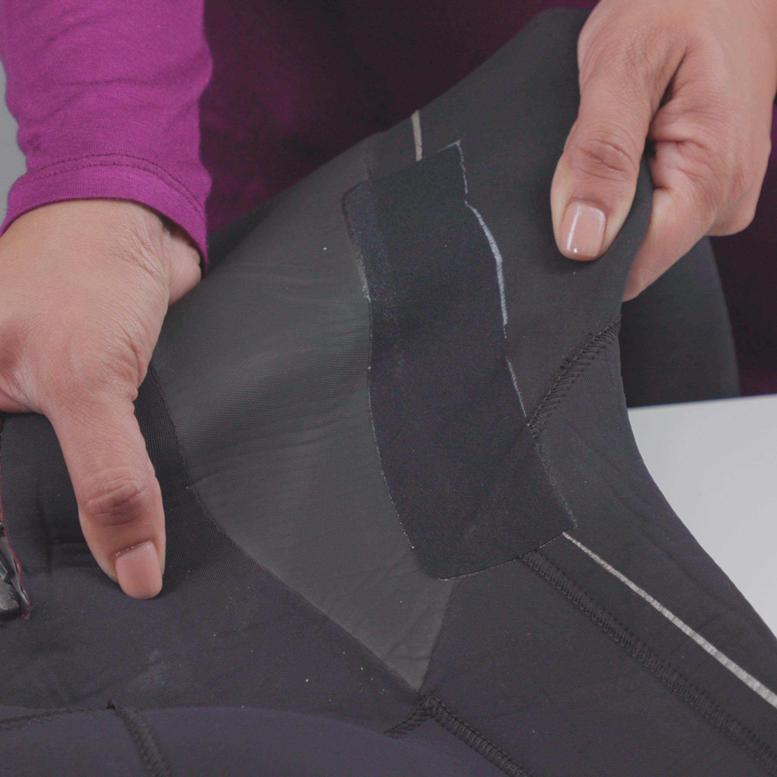 GEAR AID Wetsuit Repair Kit with Iron-On Neoprene Patch and Glue, Fix Seams and Tears