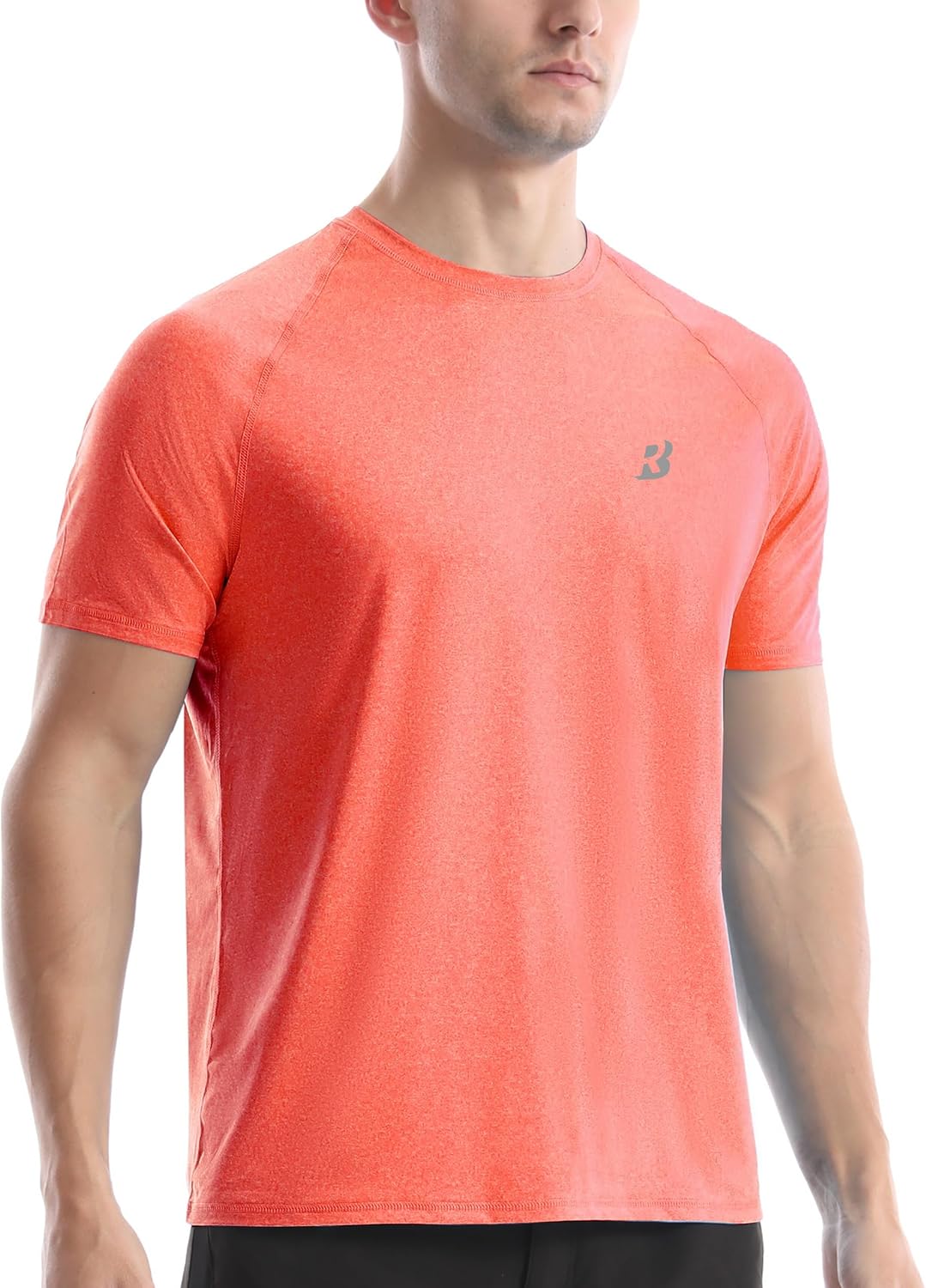 Roadbox Swim Shirts - Short Sleeve Men's UV Protection Rash Guard | UPF 50+ for Fishing & Outdoor Activities