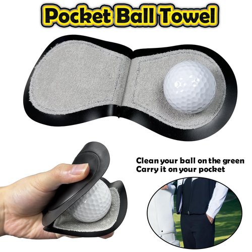 Orle Oko Golf Cart Ball Washer and Club Cleaner Kit with Side Bracket, Golf Ball Washer Cleaner for EZGO, Club Car, Yamaha, Advanced EV, Star EV, Universal & Detachable