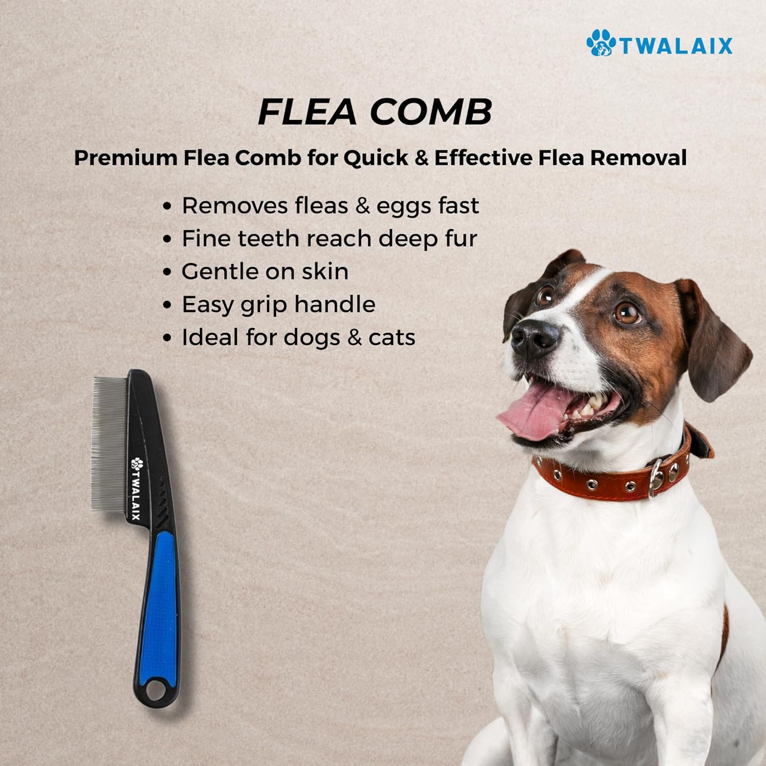 Skiennix 6-in-1 Pet Grooming Kit - Complete Grooming Tools for Dogs & Cats | Deshedding, Nail Care & More