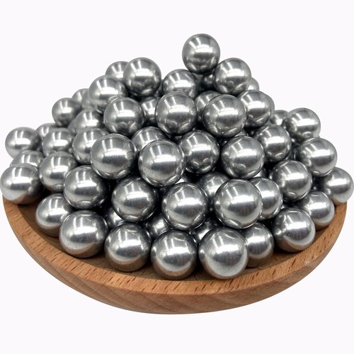 Alien Play 150 x 50 Cal Aluminum Balls - Reusable Solid Projectiles for Training & Self Defense | 2.8 Grams