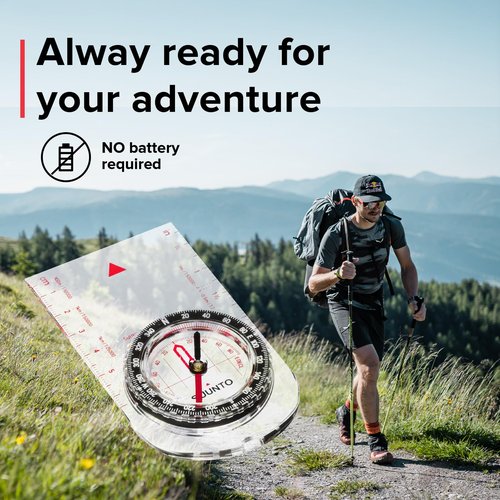 SUUNTO A-10 Compass: Compact, Simple to use Recreational Hiking Compass, Hiking, Boy Scouts, Orienteering