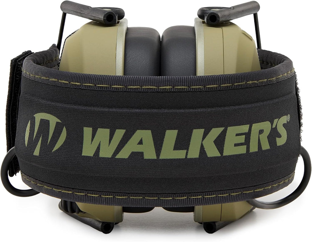 Walker’s Razor Slim Electronic Muff - Noise-Canceling Ear Protection | Lightweight & Comfortable Design