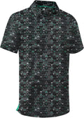 SWISSWELL Men's Performance Golf Shirt - Moisture Wicking Collared Short Sleeve | Comfortable Fit
