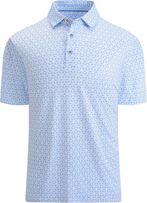 Esabel.C Golf Shirts for Men - Moisture-Wicking Dry Fit Short Sleeve Collared Shirt