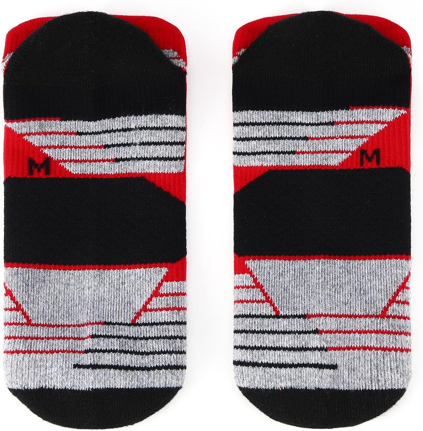WANDER Men's Athletic Running Socks - 7 Pairs of Thick Cushion Low Cut Ankle Socks | Sizes 6-14