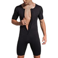 Bakerdani Men's Neoprene Waist Trainer Sauna Suit Body Shaper for Fitness Gym Exercise Training