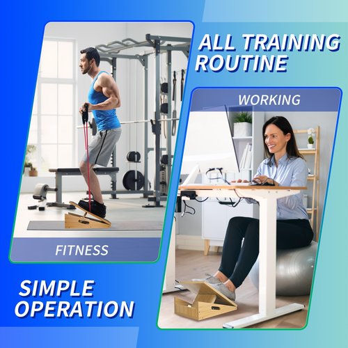 Professional Slant Board,Calf Stretcher,5 Positions Adjustable Slant Board for Calf Stretching,Incline Board