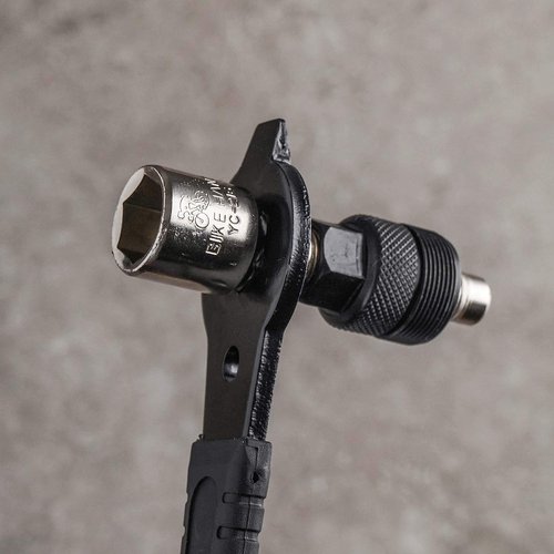 BikeHand Bike Crank Extractor Puller Remover for Square Threaded Taper Crankset - Easy Bicycle Crank Arm Removal Tool