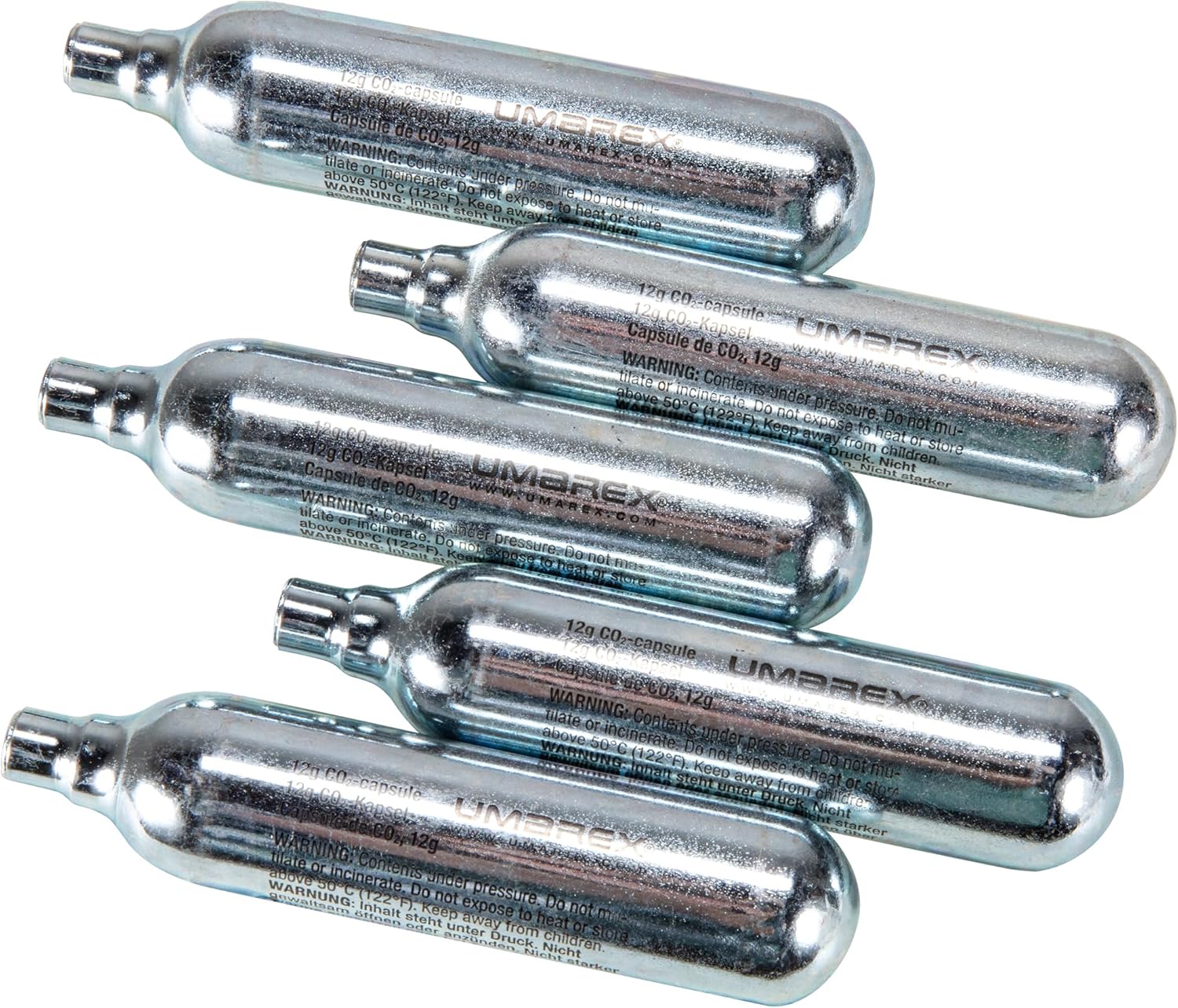 Umarex CO2 Cartridges - High-Grade for Pellet Guns | Reliable Performance & Consistent Power