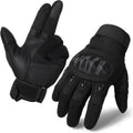Skiennix Motorcycle Tactical Gloves - Touchscreen & Hard Shell Protection for Outdoor Sports | Men’s Size