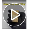 Gold Classic Ligne 2 Brass Lighter with Iconic Ping Sound - Gift-Ready