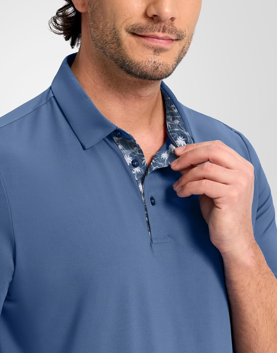 Obla Men's Golf Shirt - Short Sleeve Moisture-Wicking Performance Polo | Casual Athletic Fit