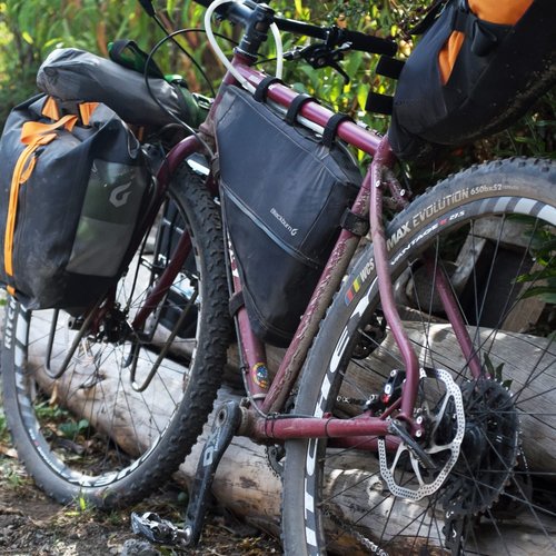 Blackburn Outpost Bike Frame Bag (Black, Large)